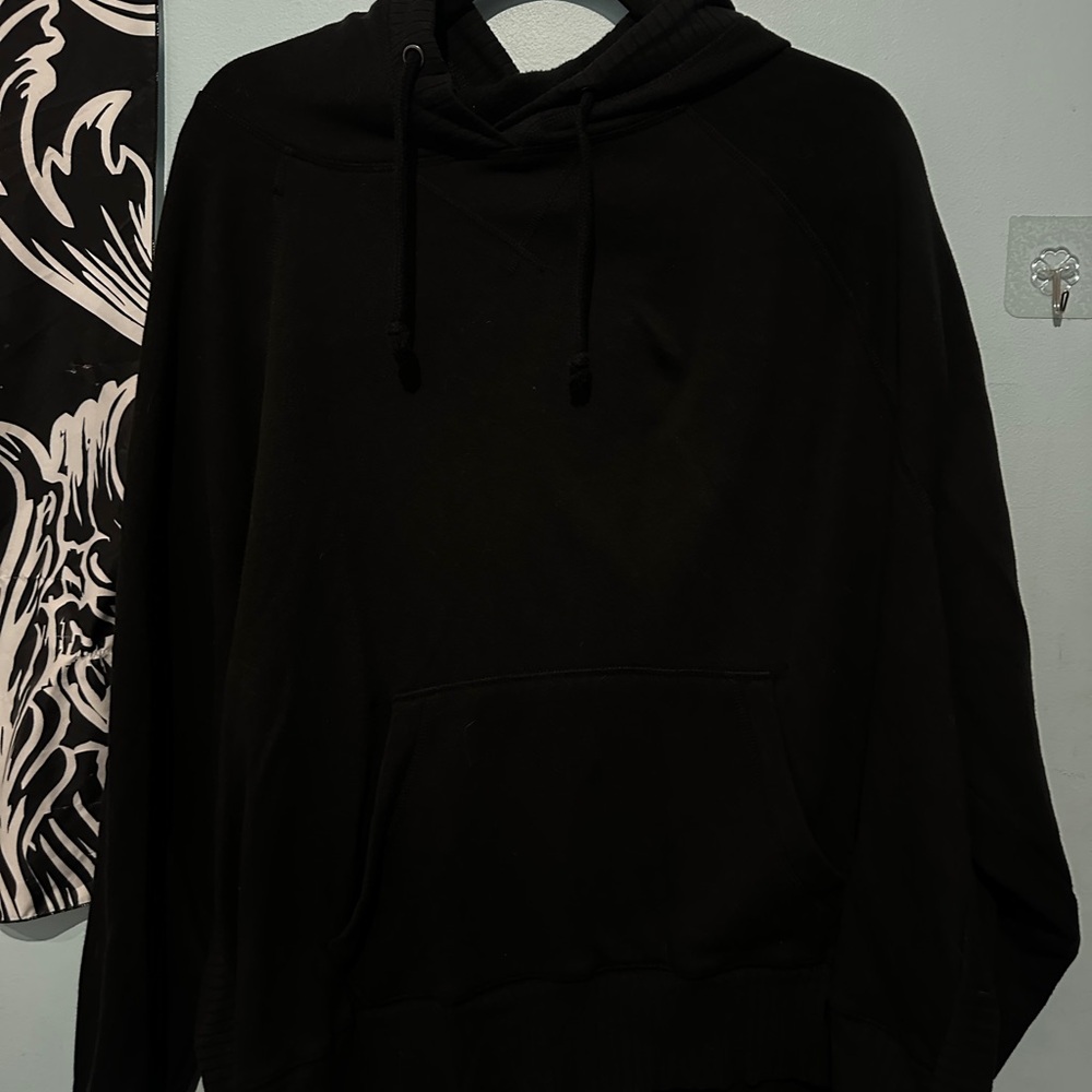 Men's Black Hoodie Sweater